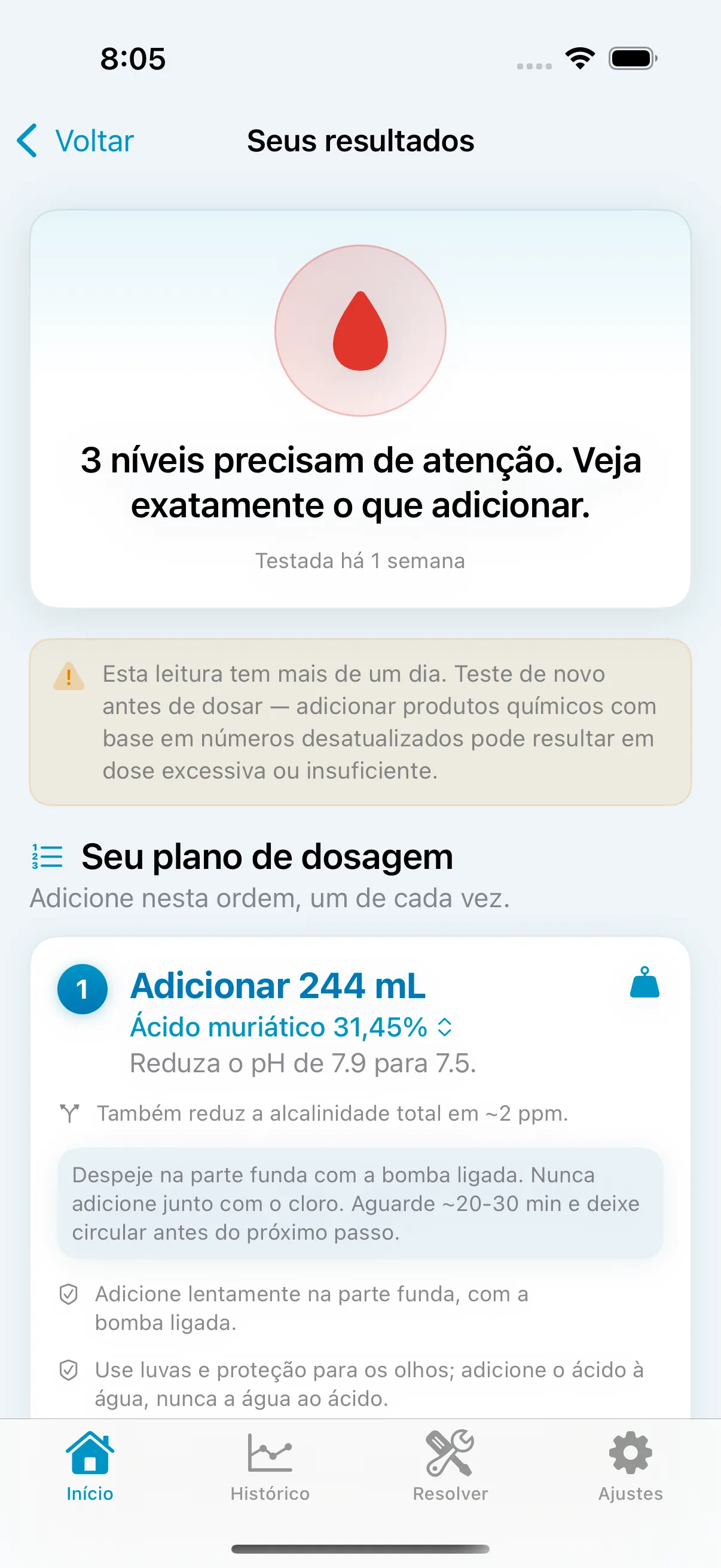 Plano de dose exato